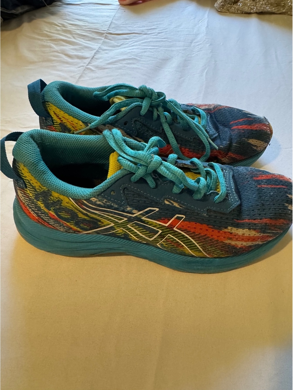 ASICS GEL-Noosa Tri 13 GS Kids Running Shoes - Multicolor Blue Sz 5